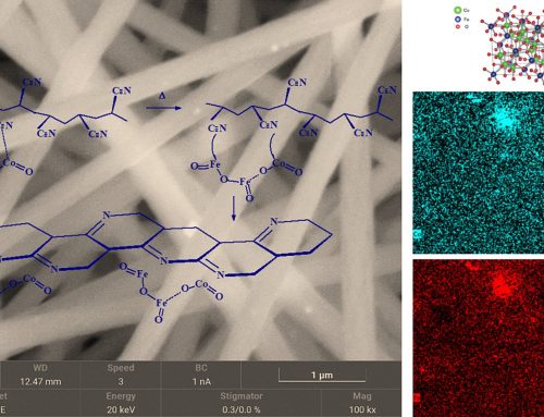 Impact of thermal treatment and magnetic field on the dynamic mechanical behavior of polyacrylonitrile nanofibers with embedded magnetic ferrite nanoparticles
